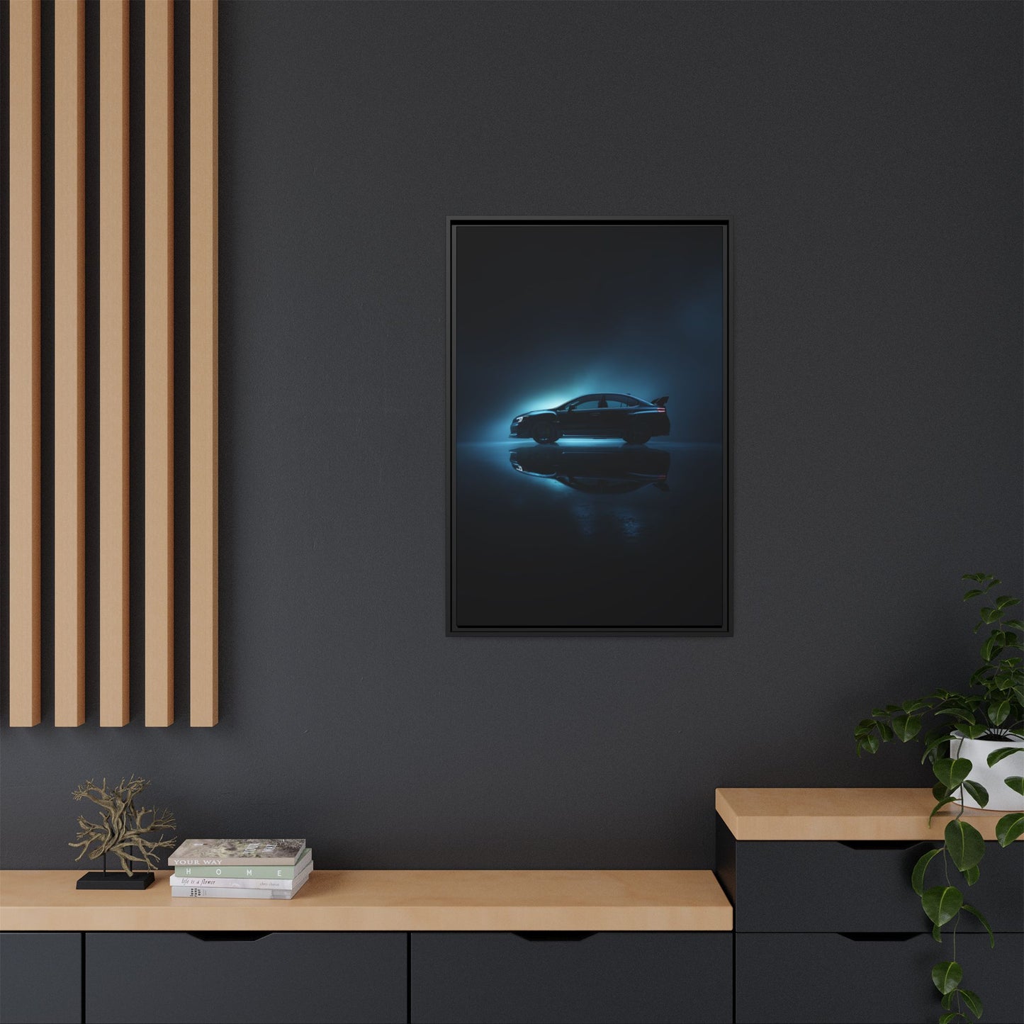 Subaru WRX STI – Rally Legend Silhouette | Luxury Matte Canvas