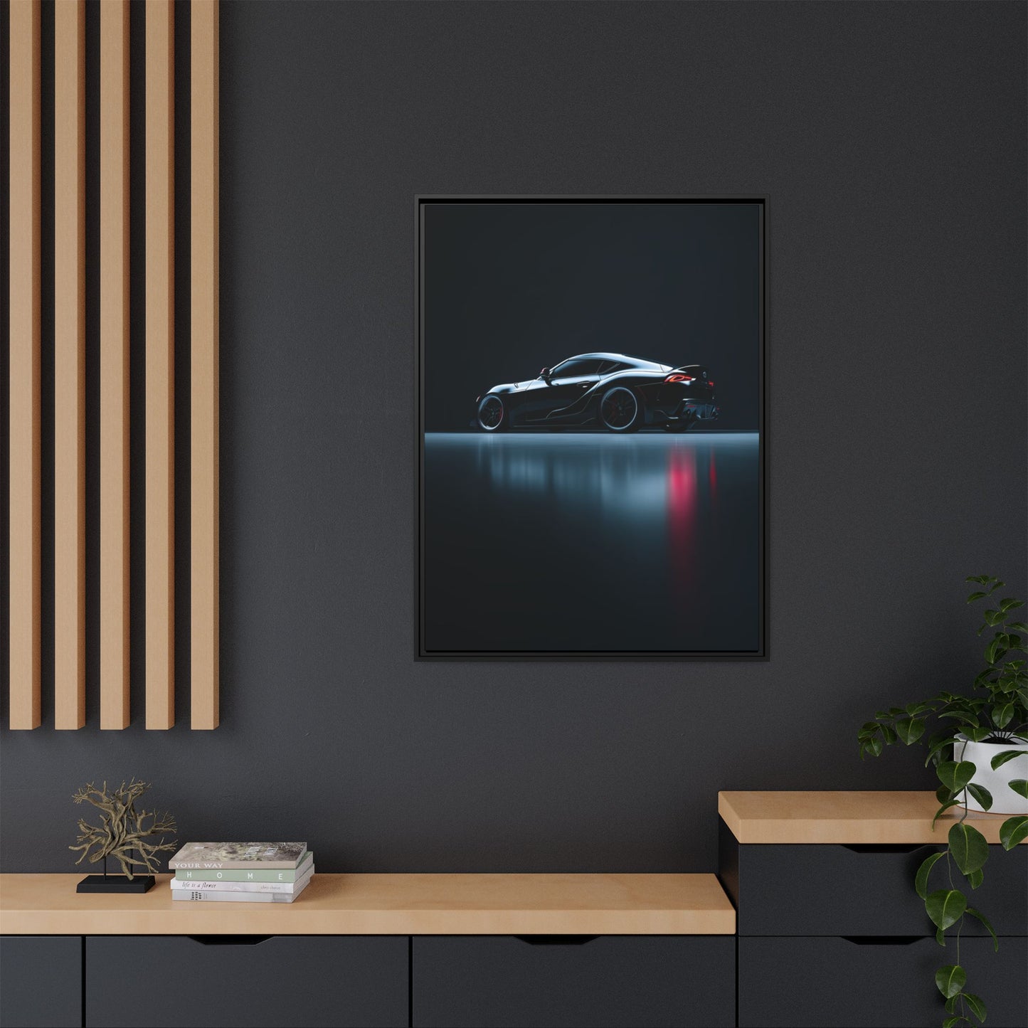 Toyota Supra MK5 – Modern JDM Silhouette | Luxury Matte Canvas