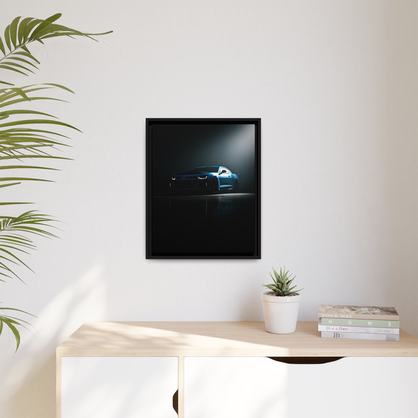 Chevrolet Camaro ZL1 – Performance Muscle Silhouette | Luxury Matte Canvas