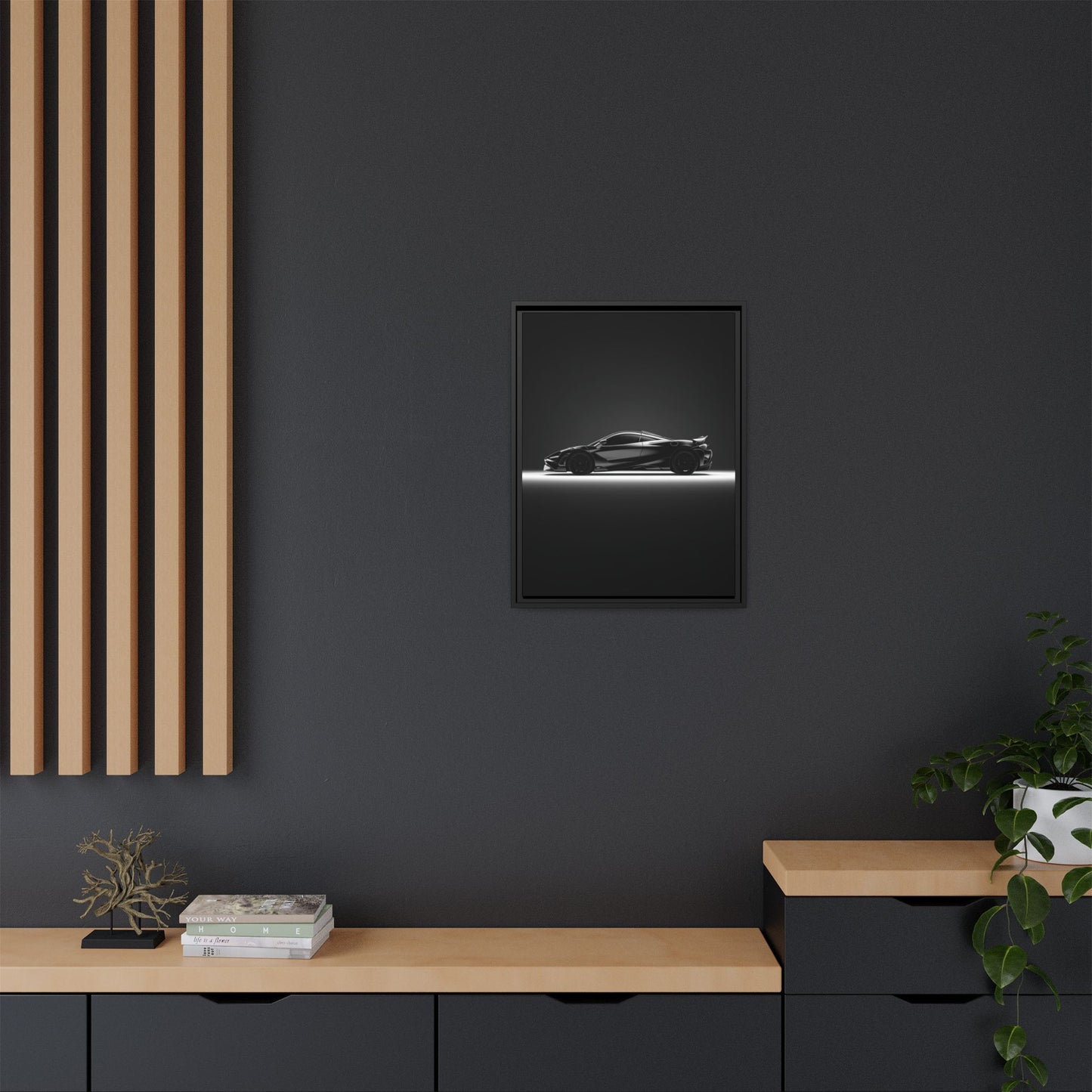 McLaren 765LT – Longtail Silhouette | Luxury Matte Canvas