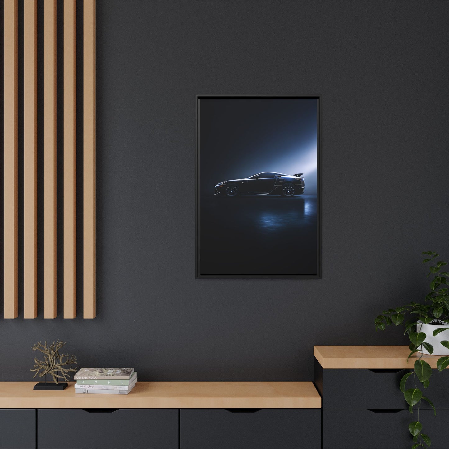 Lexus LFA – V10 Legend Silhouette | Luxury Matte Canvas