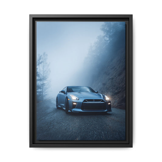 Nissan GT-R R35 – Godzilla Silhouette | Luxury Matte Canvas