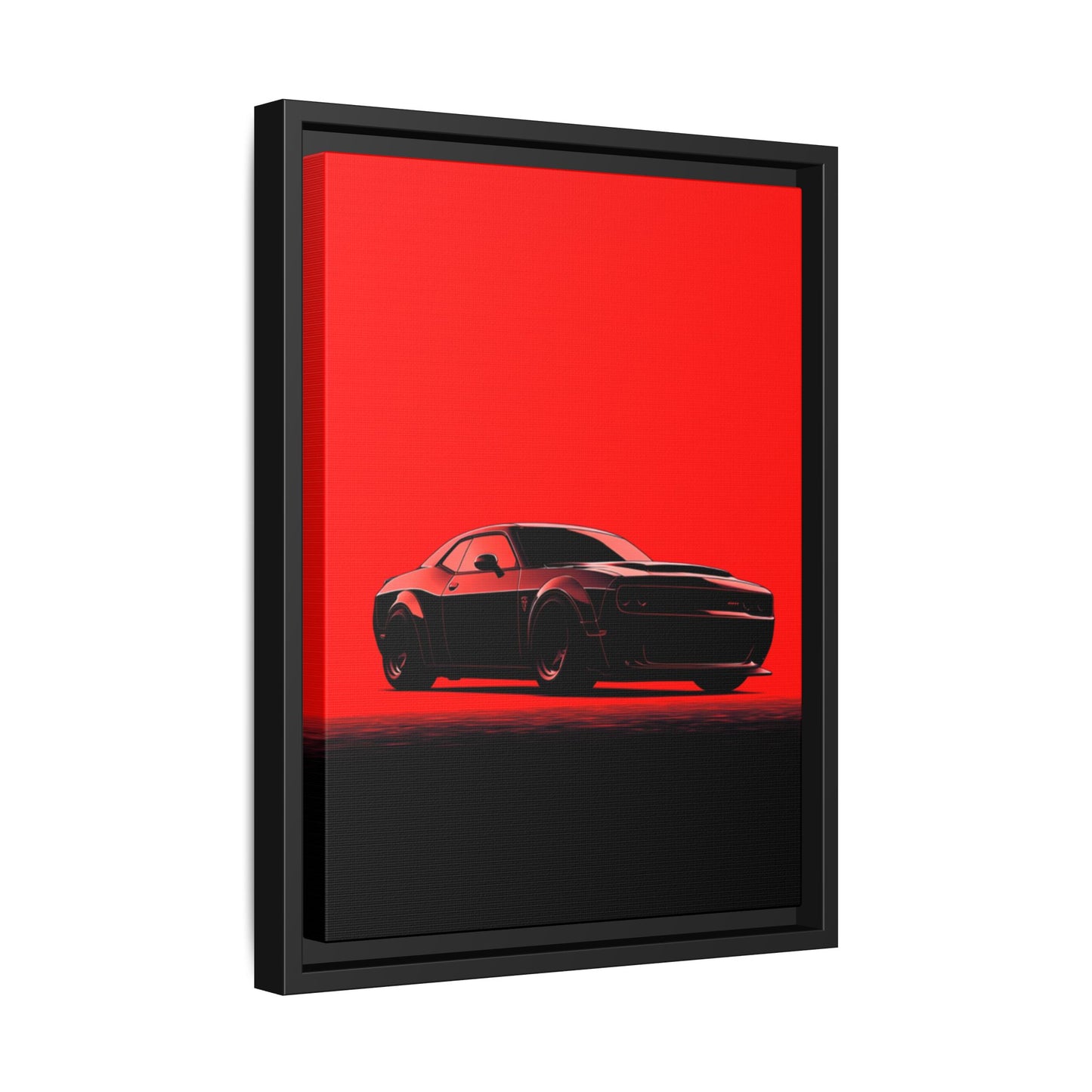 Dodge Challenger Hellcat – Supercharged Silhouette | Luxury Matte Canvas