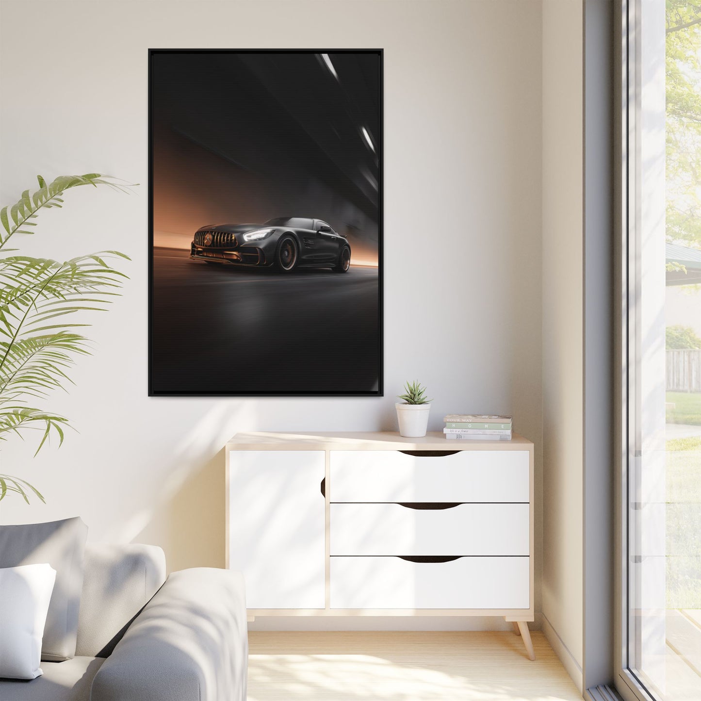 Mercedes-AMG GT – Performance Silhouette | Luxury Matte Canvas