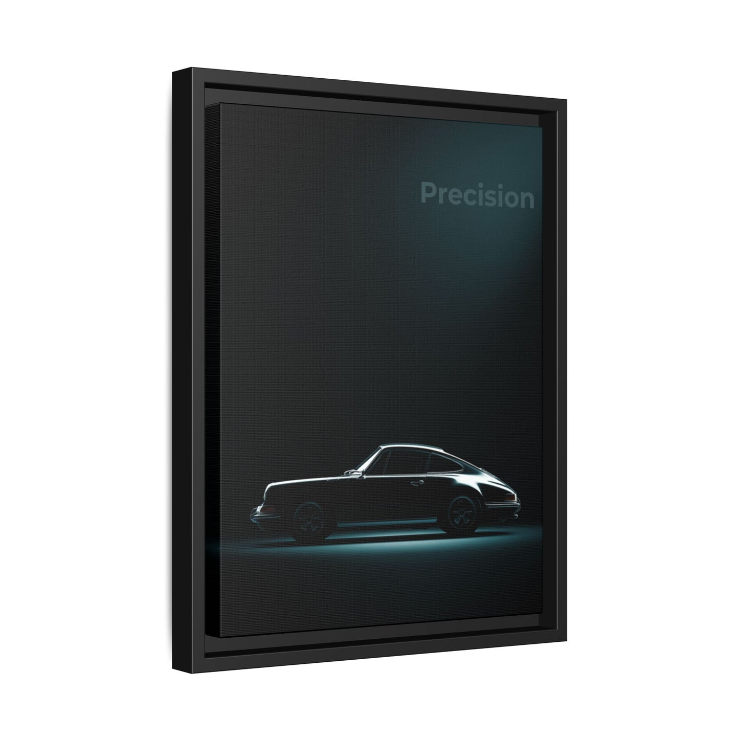Porsche 911 – Precision Silhouette | Luxury Matte Canvas