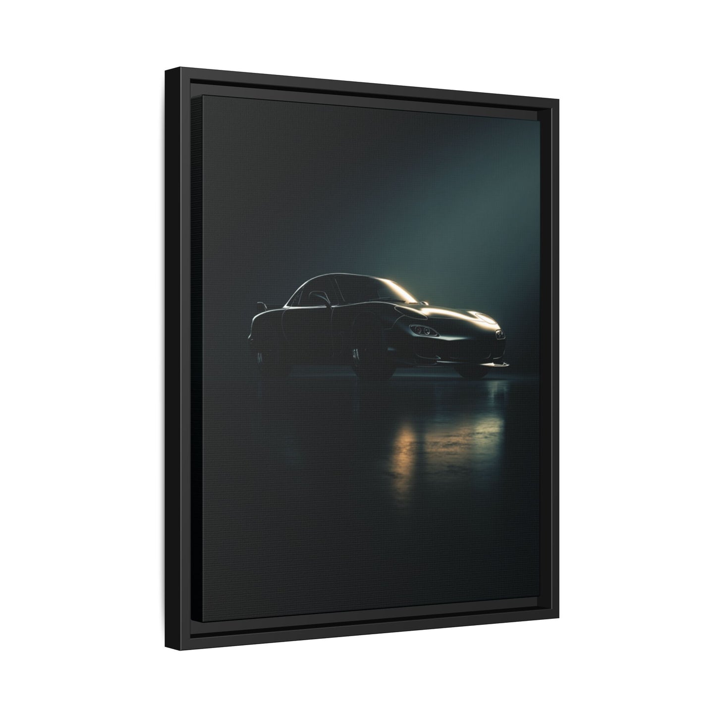 Mazda RX-7 FD – Rotary Legend Silhouette | Luxury Matte Canvas