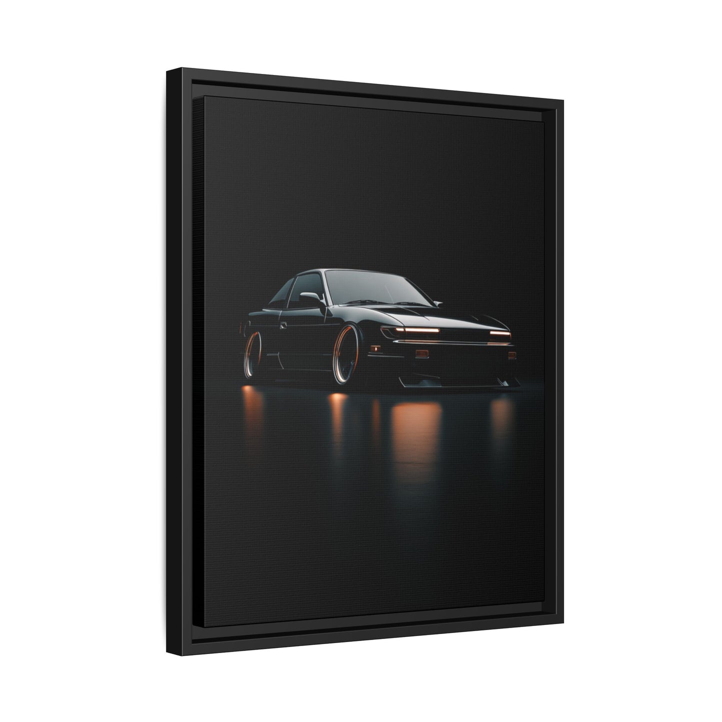 Nissan 240SX S13 – JDM Drift Icon Silhouette | Luxury Matte Canvas