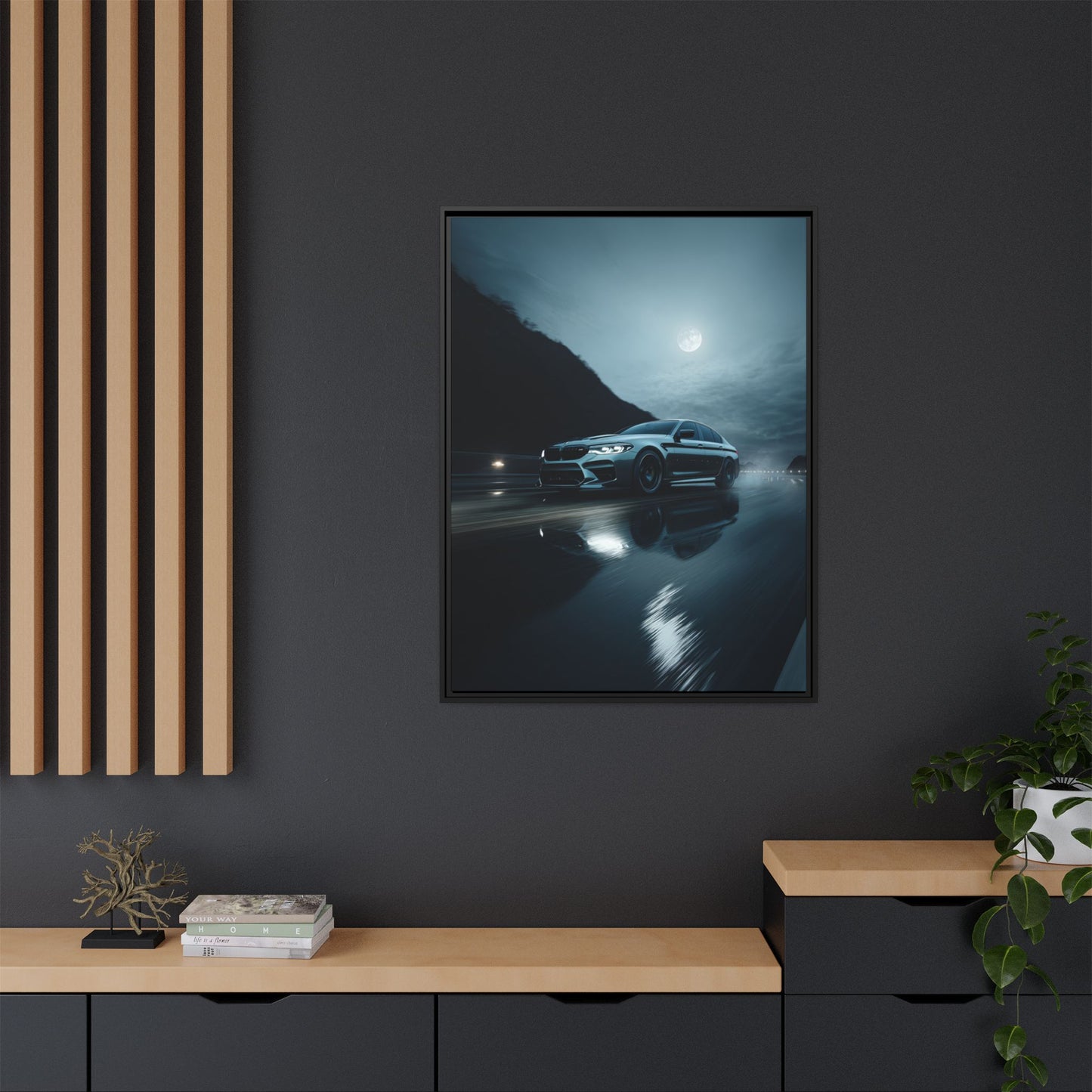 BMW M5 Competition – Executive Sport Silhouette | Luxury Matte Canvas