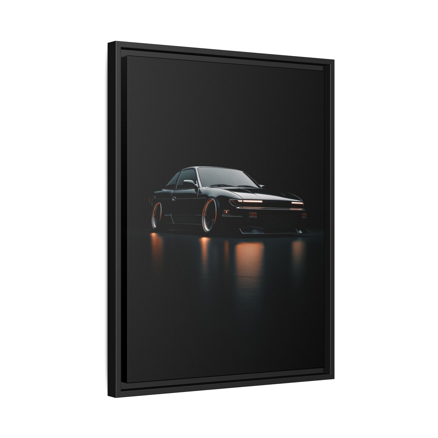 Nissan 240SX S13 – JDM Drift Icon Silhouette | Luxury Matte Canvas