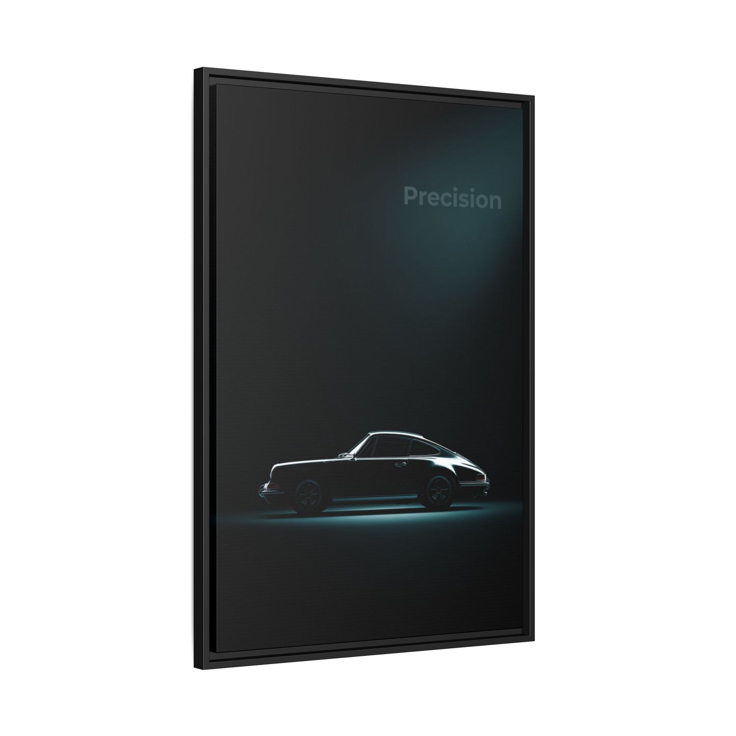 Porsche 911 – Precision Silhouette | Luxury Matte Canvas