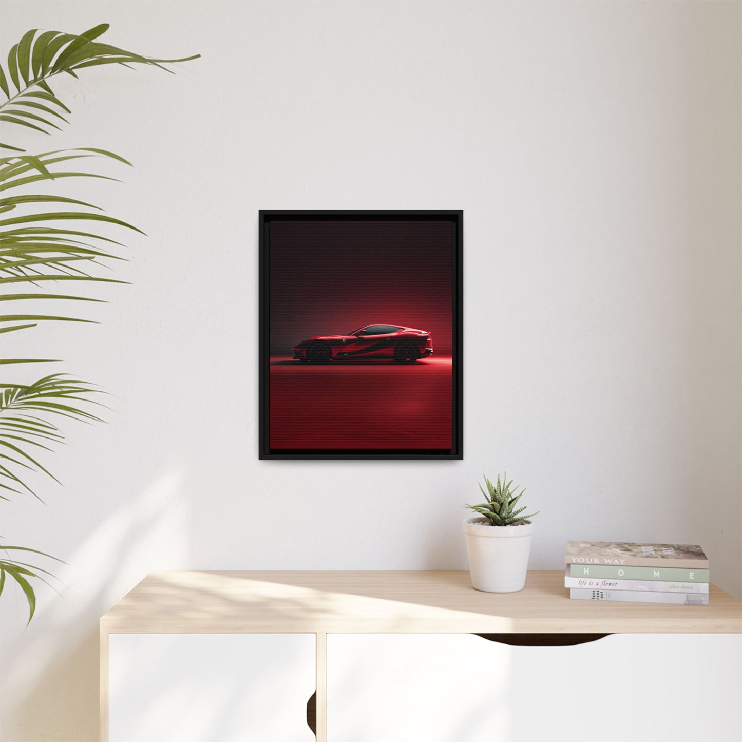 Ferrari 812 Superfast – V12 Silhouette | Luxury Matte Canvas