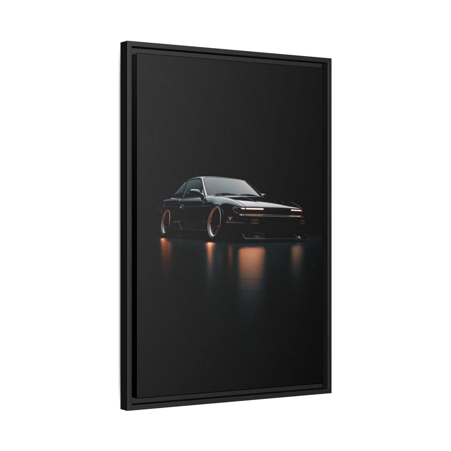 Nissan 240SX S13 – JDM Drift Icon Silhouette | Luxury Matte Canvas