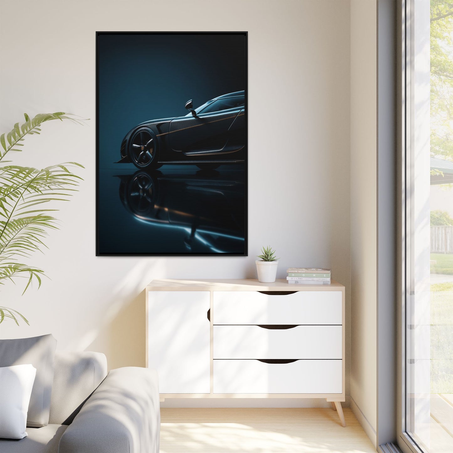 Koenigsegg Agera RS – Carbon Apex Silhouette | Luxury Matte Canvas