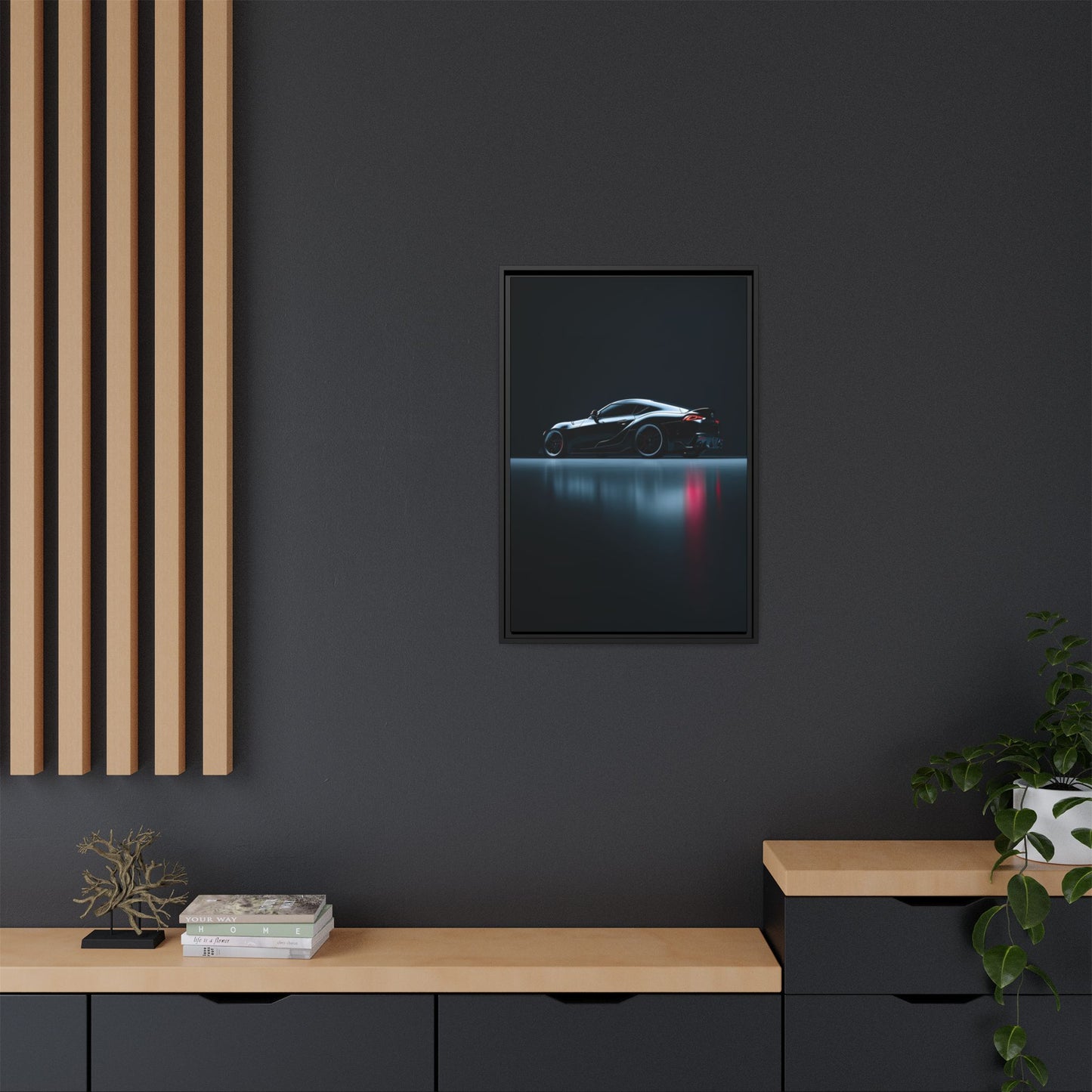 Toyota Supra MK5 – Modern JDM Silhouette | Luxury Matte Canvas