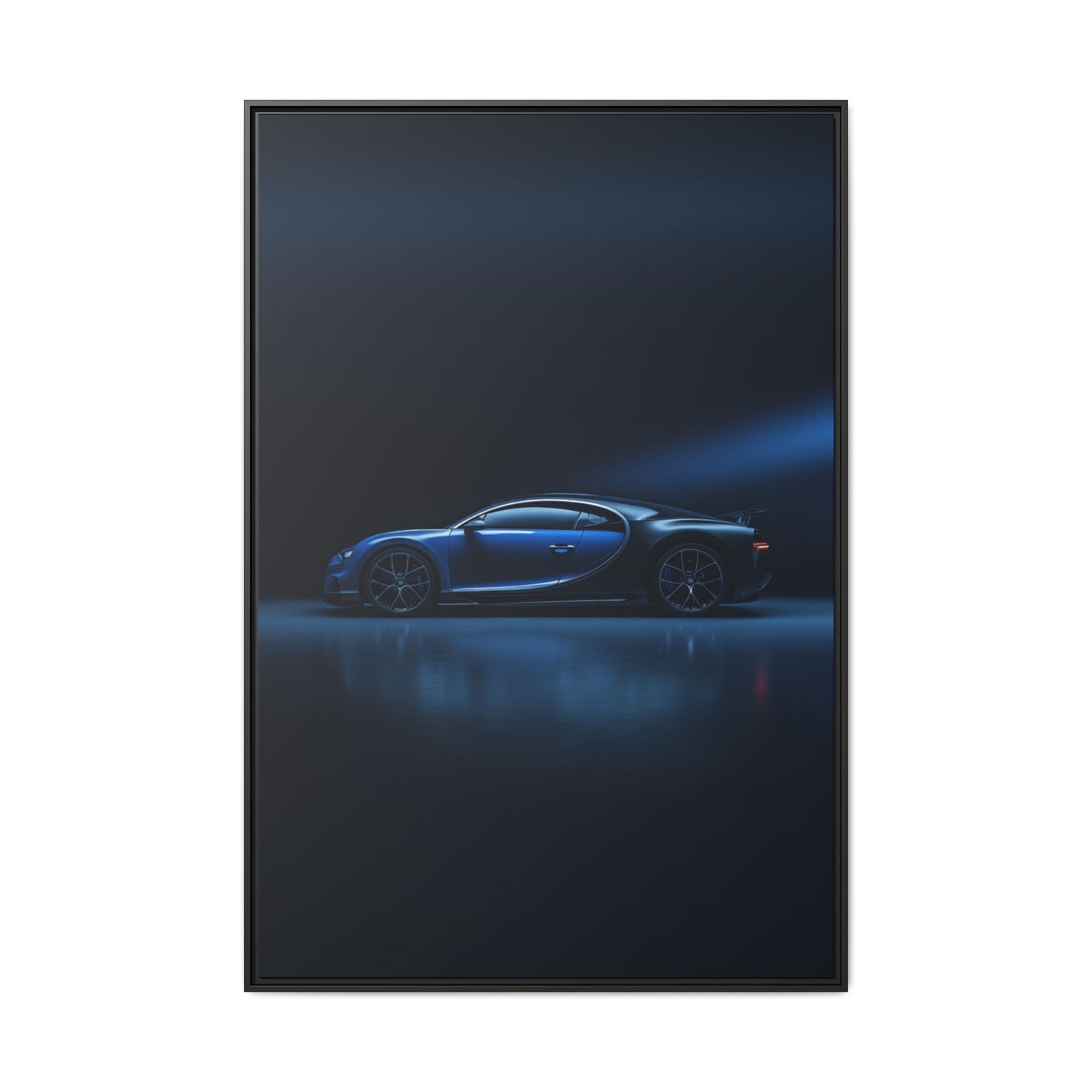 Bugatti Chiron – Hyperline Silhouette | Luxury Matte Canvas