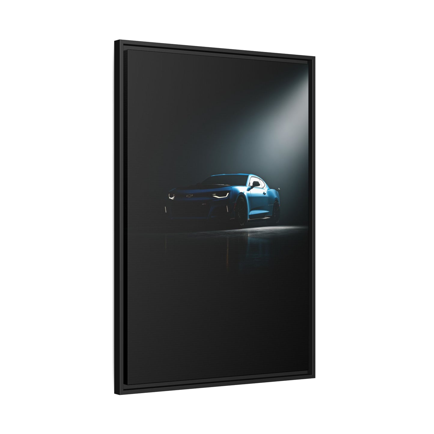 Chevrolet Camaro ZL1 – Performance Muscle Silhouette | Luxury Matte Canvas