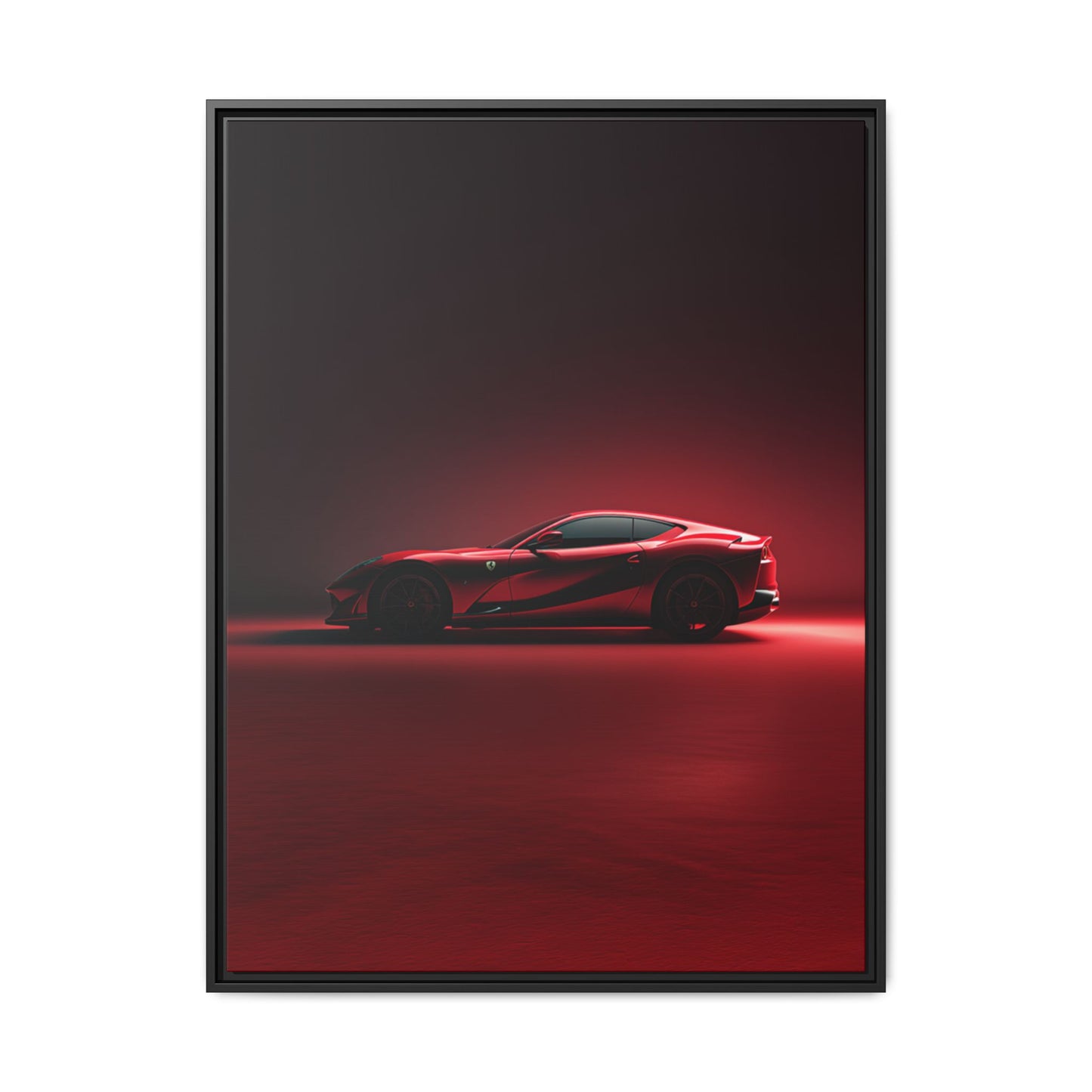 Ferrari 812 Superfast – V12 Silhouette | Luxury Matte Canvas