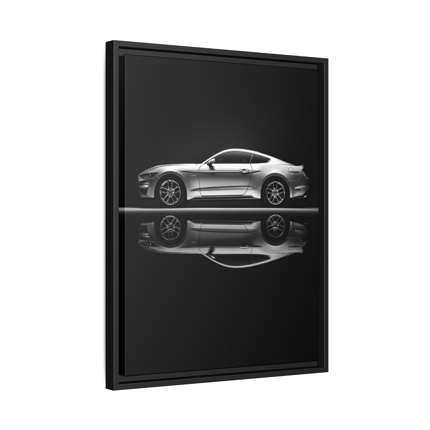 Ford Mustang GT (S550) – Modern Muscle Silhouette | Luxury Matte Canvas