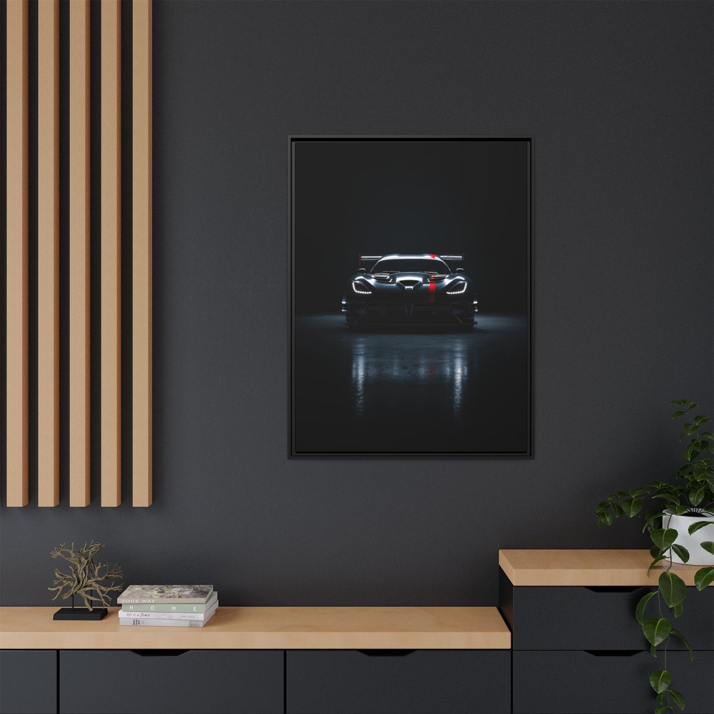 Dodge Viper ACR – Track Weapon Silhouette | Luxury Matte Canvas