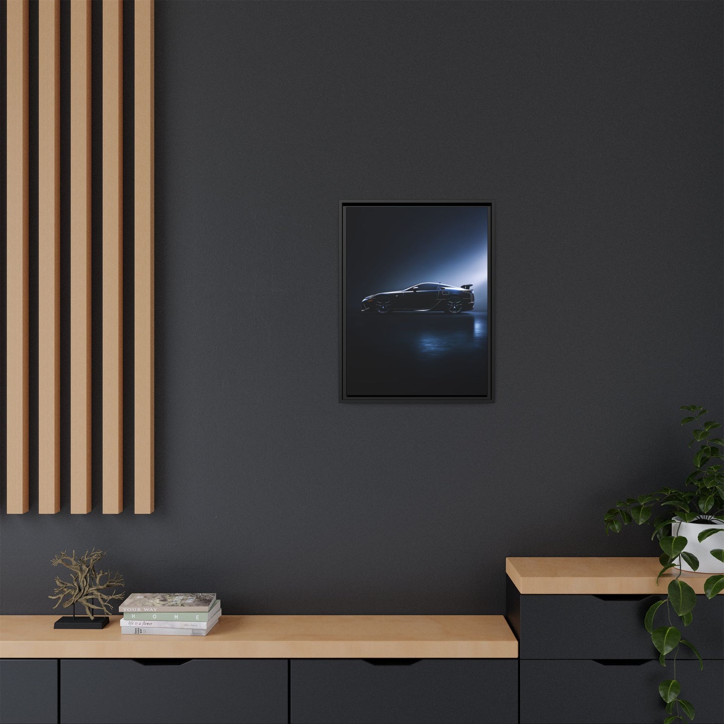 Lexus LFA – V10 Legend Silhouette | Luxury Matte Canvas