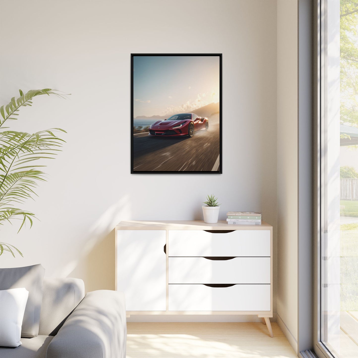 Ferrari F8 Tributo – Aerotech Silhouette | Luxury Matte Canvas