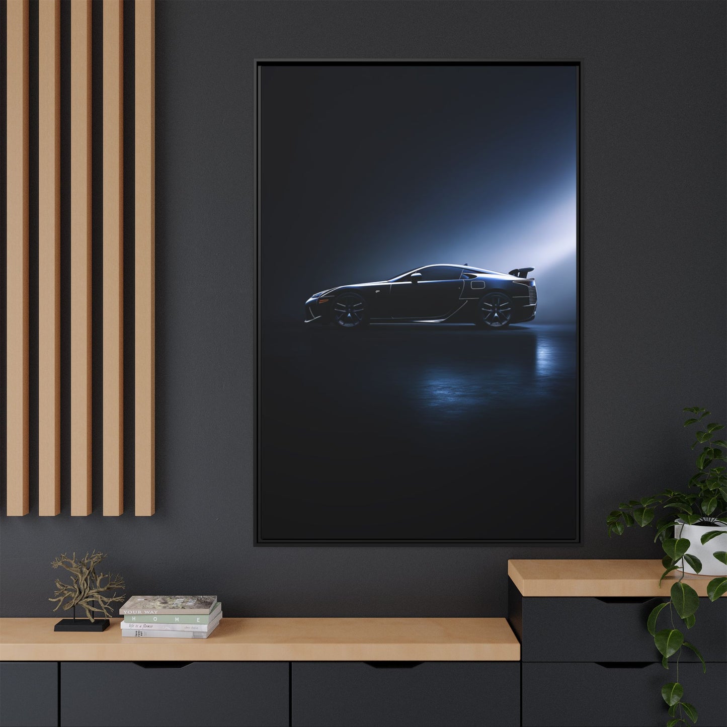 Lexus LFA – V10 Legend Silhouette | Luxury Matte Canvas