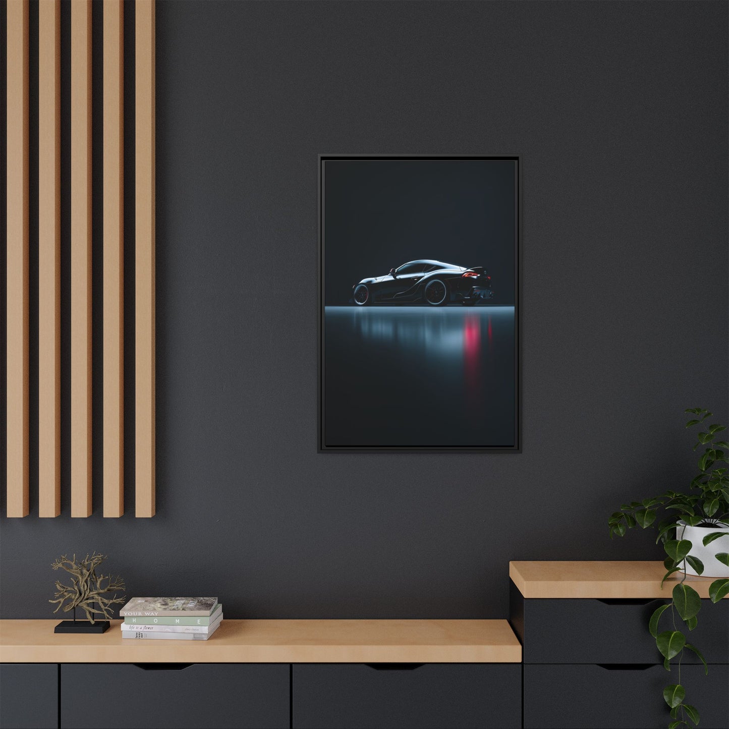 Toyota Supra MK5 – Modern JDM Silhouette | Luxury Matte Canvas