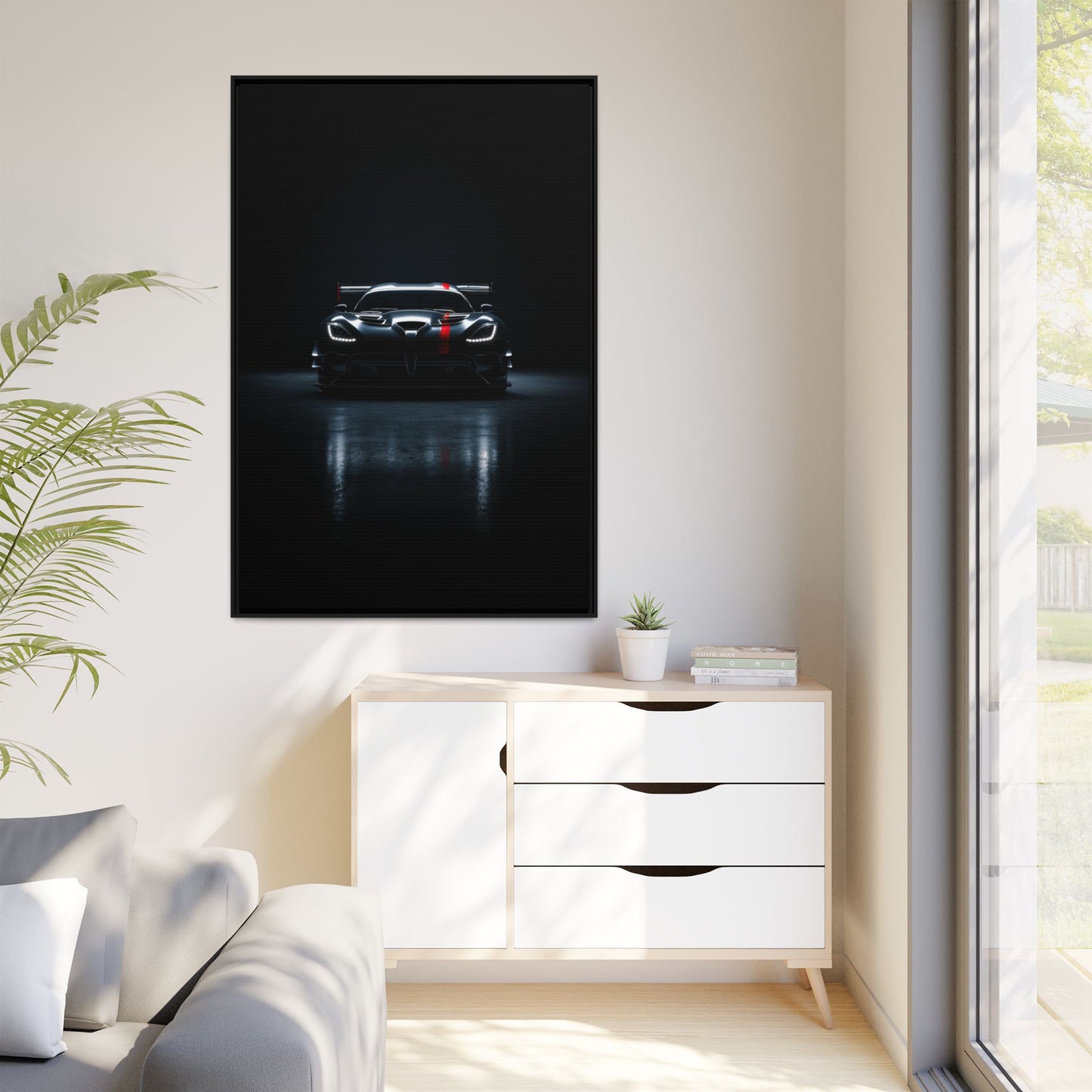 Dodge Viper ACR – Track Weapon Silhouette | Luxury Matte Canvas