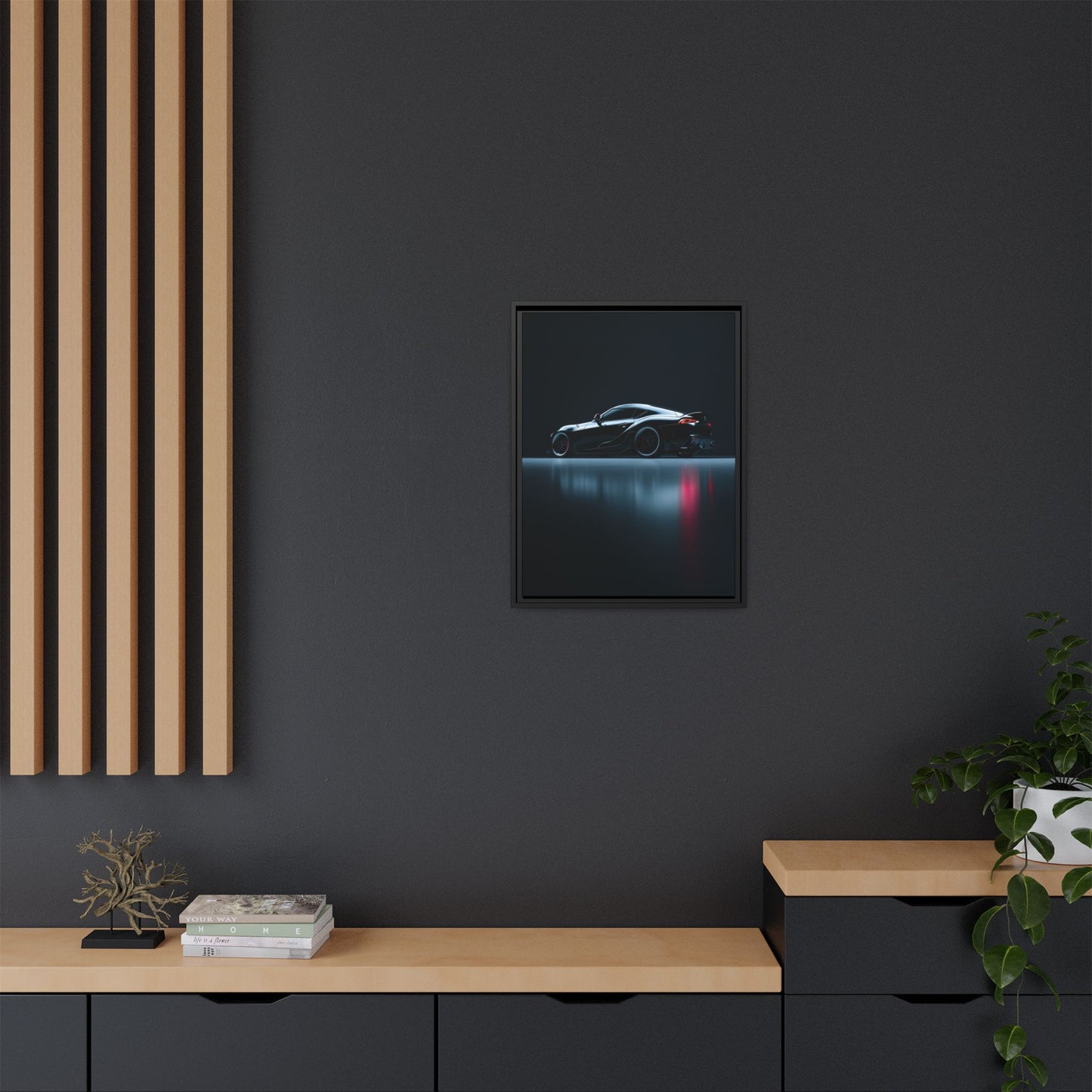 Toyota Supra MK5 – Modern JDM Silhouette | Luxury Matte Canvas