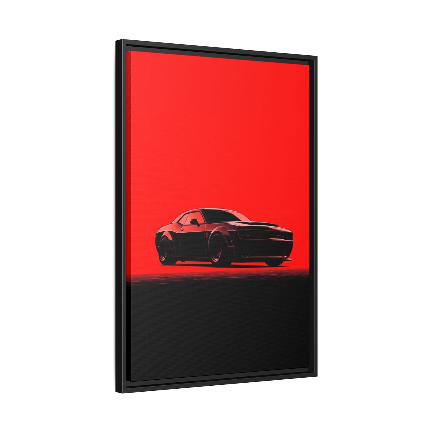 Dodge Challenger Hellcat – Supercharged Silhouette | Luxury Matte Canvas