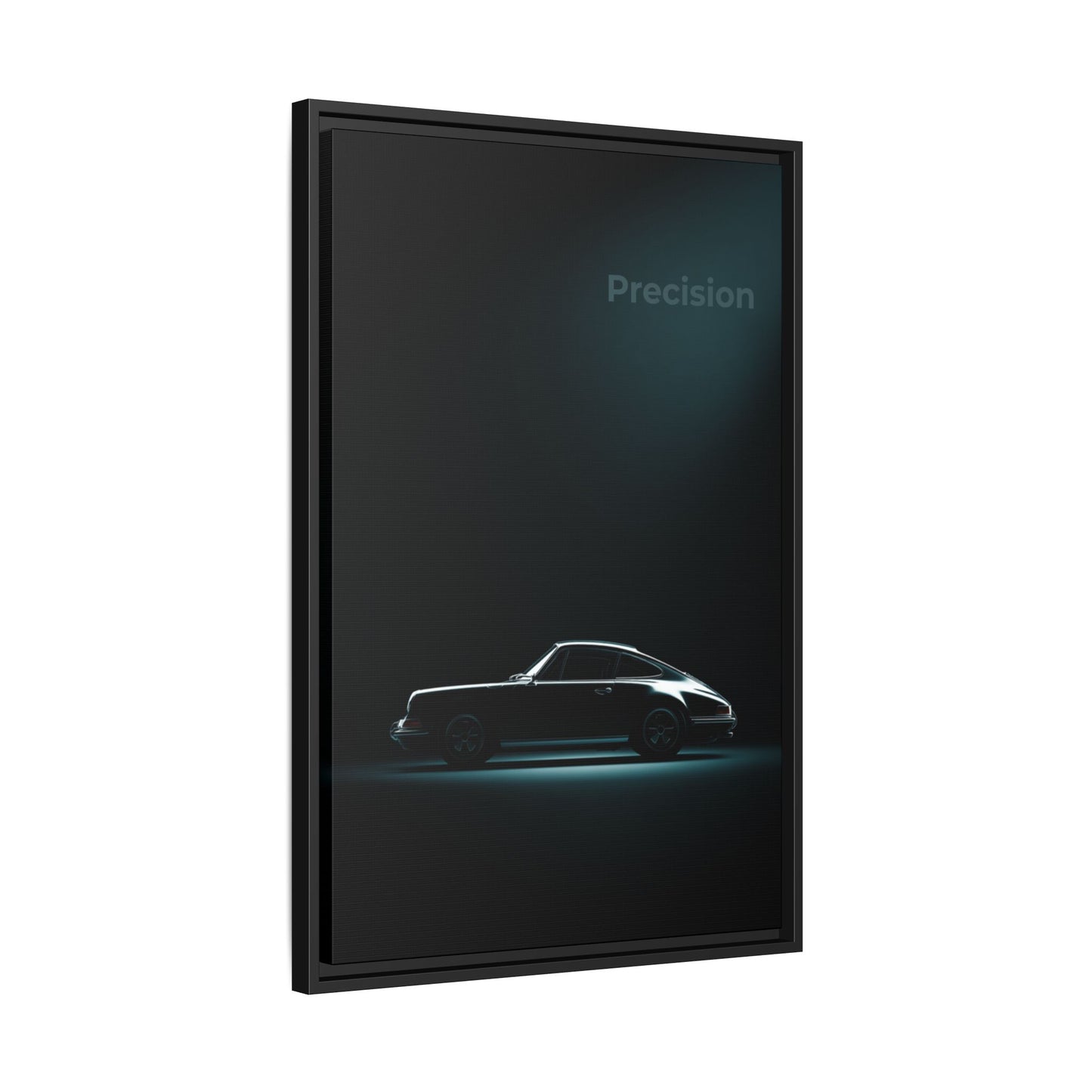 Porsche 911 – Precision Silhouette | Luxury Matte Canvas