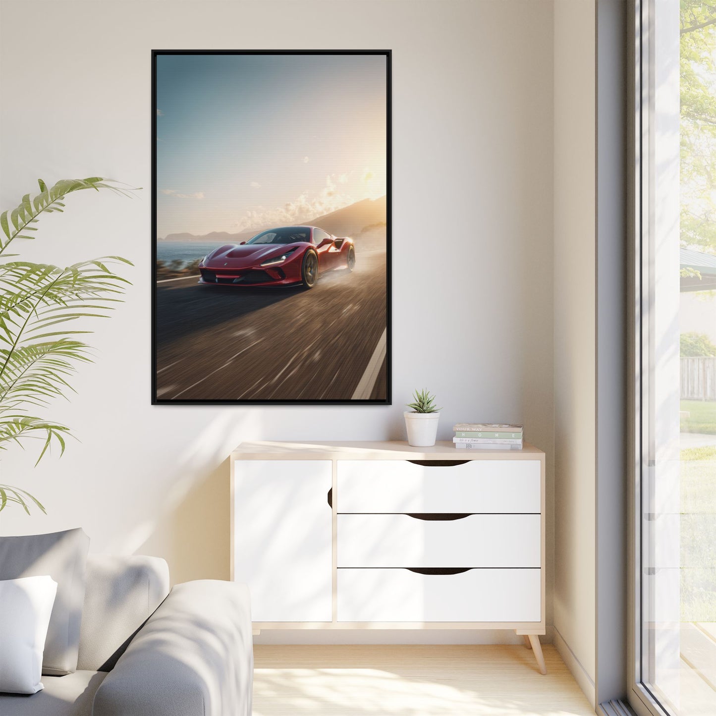 Ferrari F8 Tributo – Aerotech Silhouette | Luxury Matte Canvas
