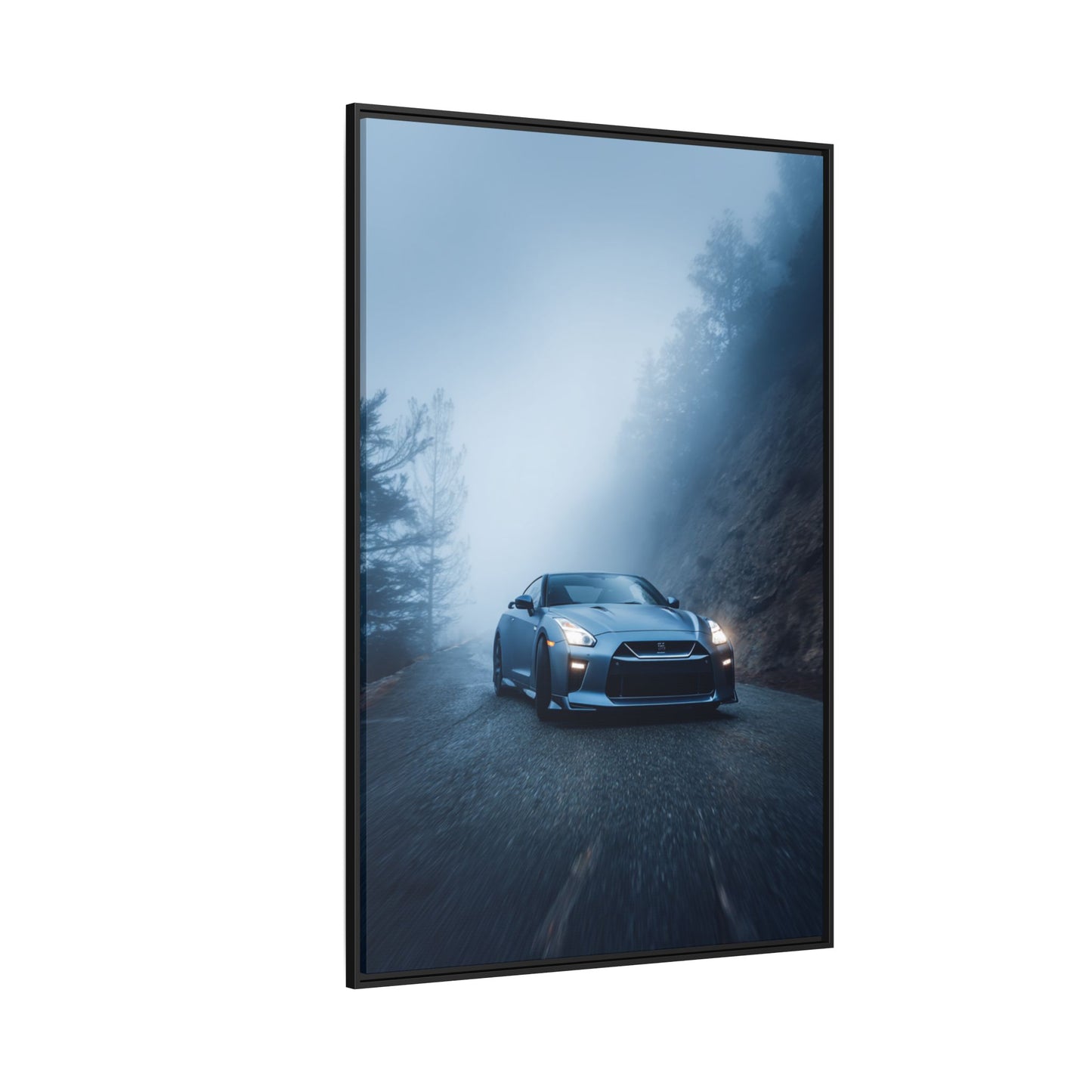 Nissan GT-R R35 – Godzilla Silhouette | Luxury Matte Canvas