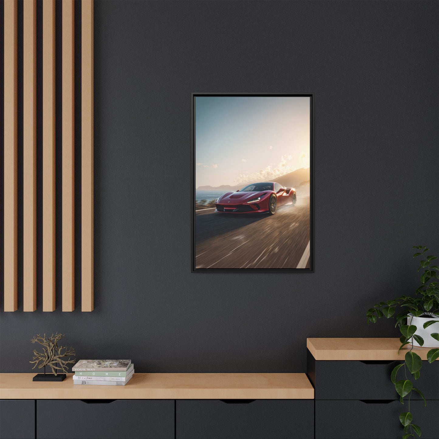 Ferrari F8 Tributo – Aerotech Silhouette | Luxury Matte Canvas