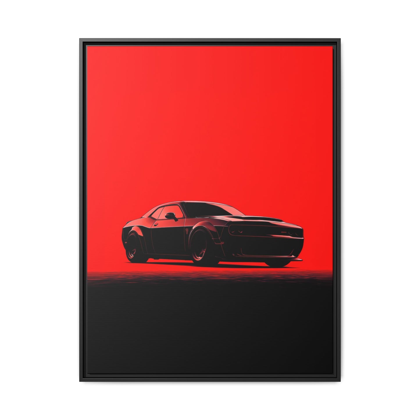 Dodge Challenger Hellcat – Supercharged Silhouette | Luxury Matte Canvas