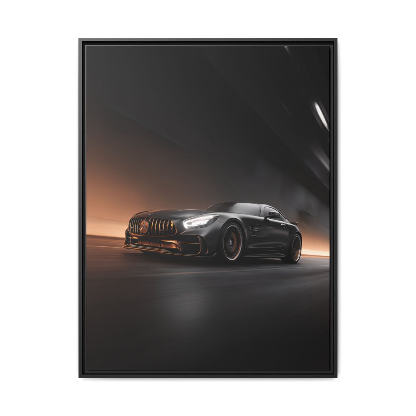 Mercedes-AMG GT – Performance Silhouette | Luxury Matte Canvas