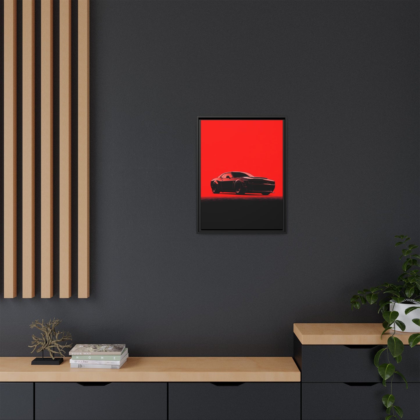 Dodge Challenger Hellcat – Supercharged Silhouette | Luxury Matte Canvas