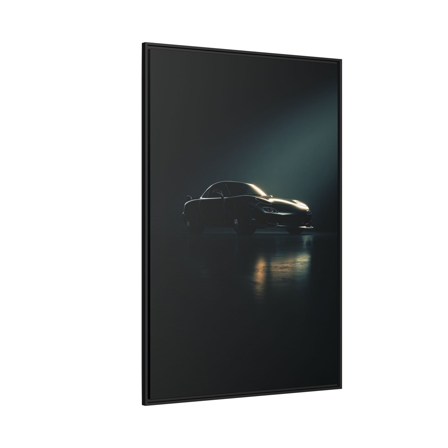 Mazda RX-7 FD – Rotary Legend Silhouette | Luxury Matte Canvas