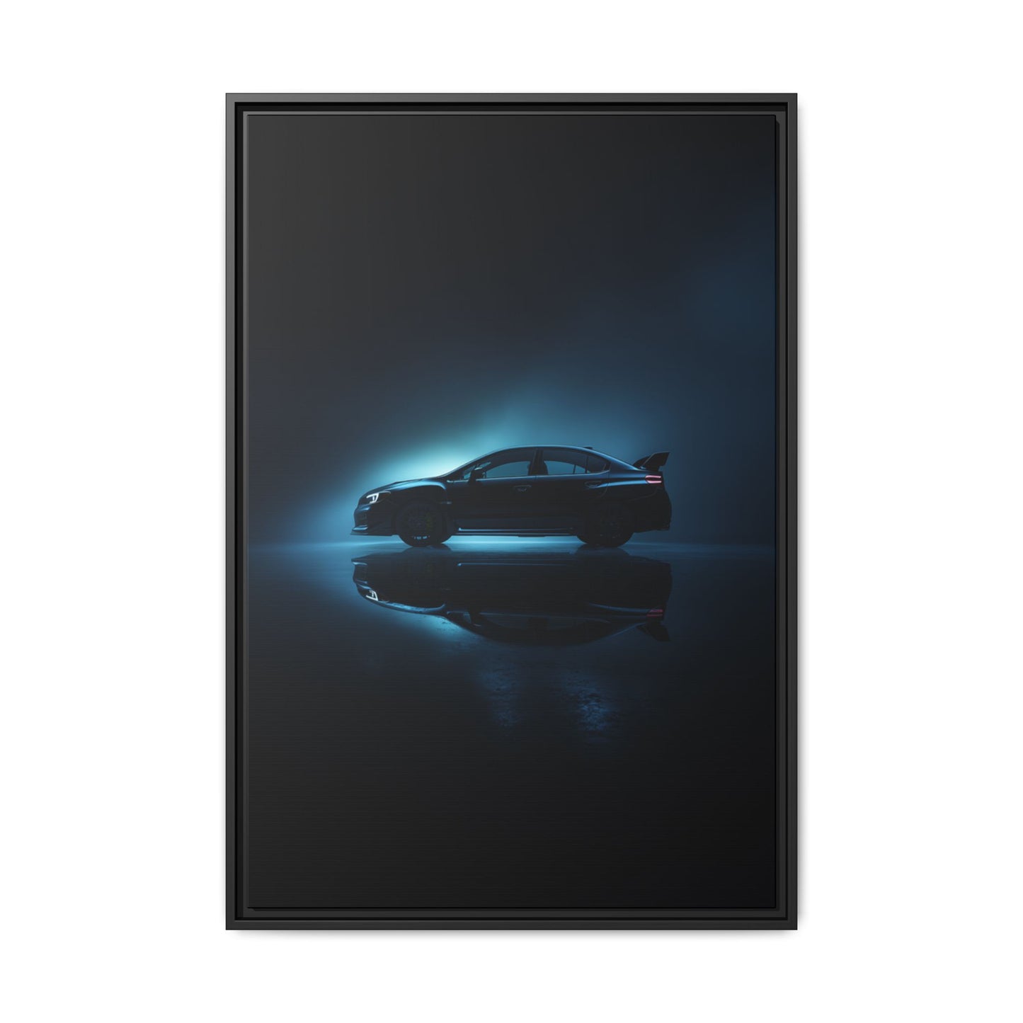 Subaru WRX STI – Rally Legend Silhouette | Luxury Matte Canvas