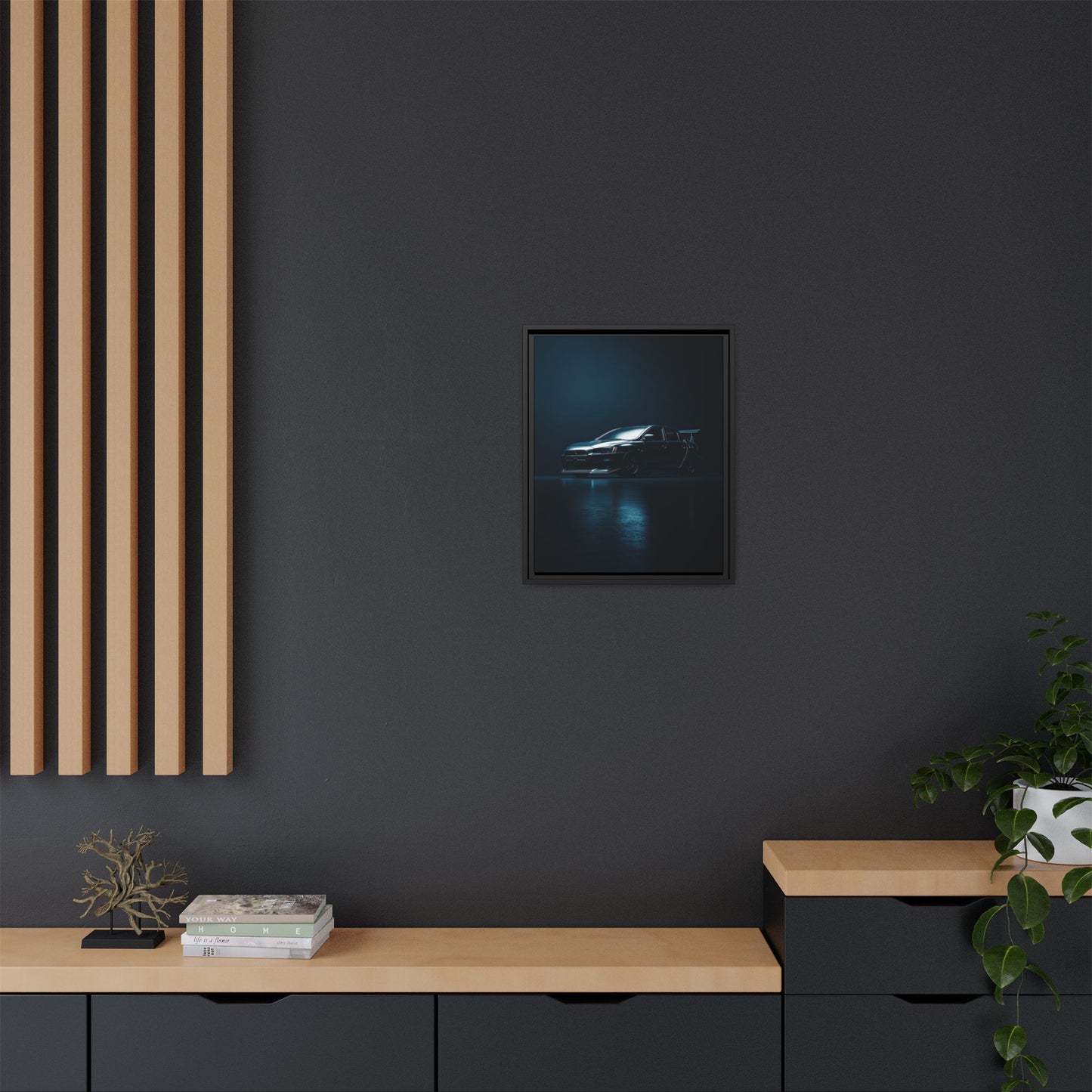 Mitsubishi Evo X – AWD Performance Silhouette | Luxury Matte Canvas