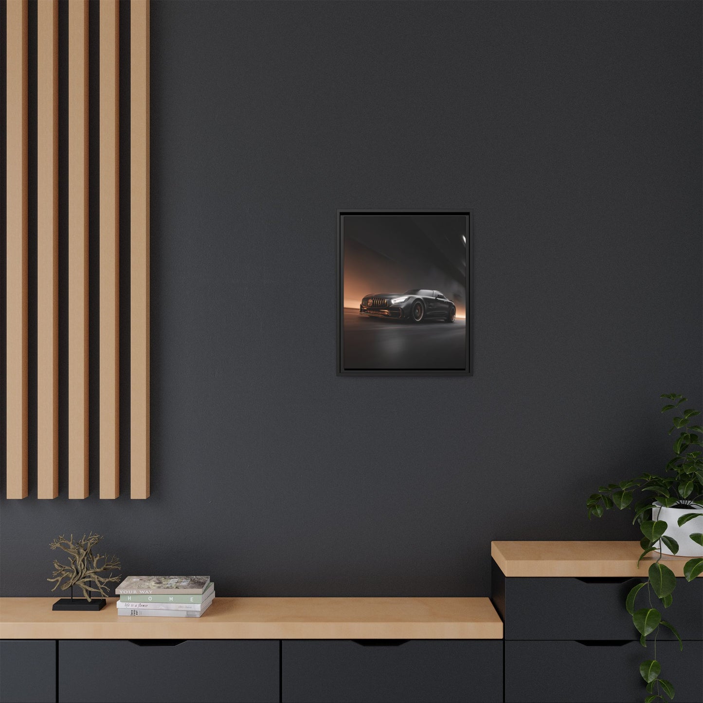 Mercedes-AMG GT – Performance Silhouette | Luxury Matte Canvas