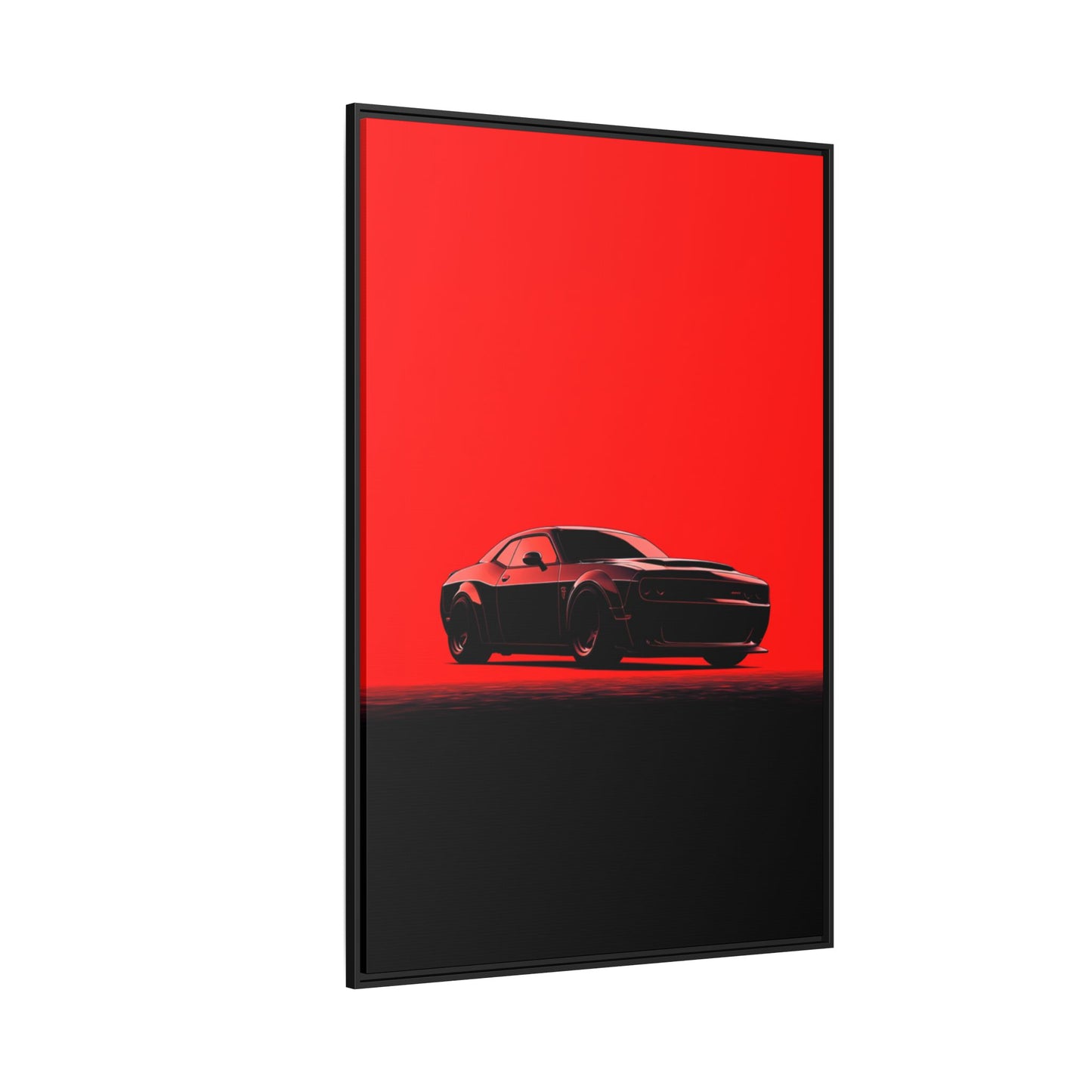 Dodge Challenger Hellcat – Supercharged Silhouette | Luxury Matte Canvas