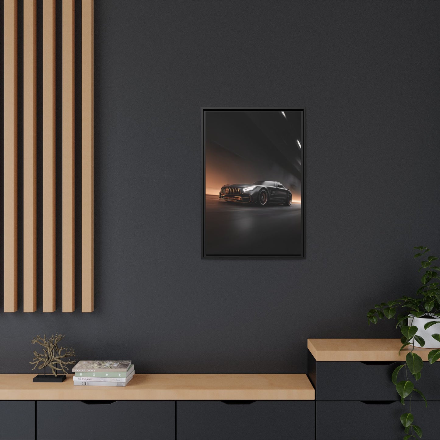 Mercedes-AMG GT – Performance Silhouette | Luxury Matte Canvas