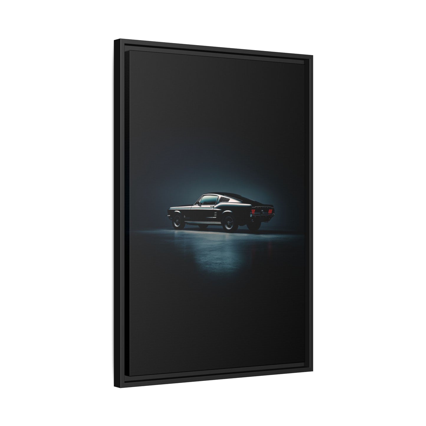 1967 Ford Mustang – Classic Muscle Silhouette | Luxury Matte Canvas