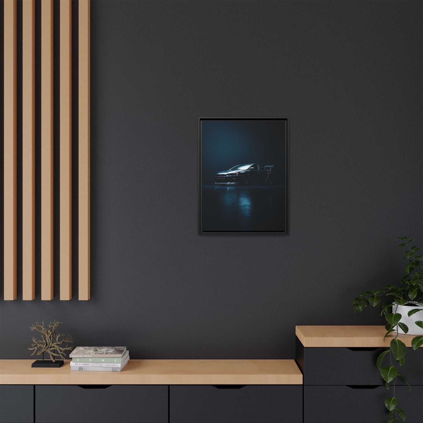 Mitsubishi Evo X – AWD Performance Silhouette | Luxury Matte Canvas