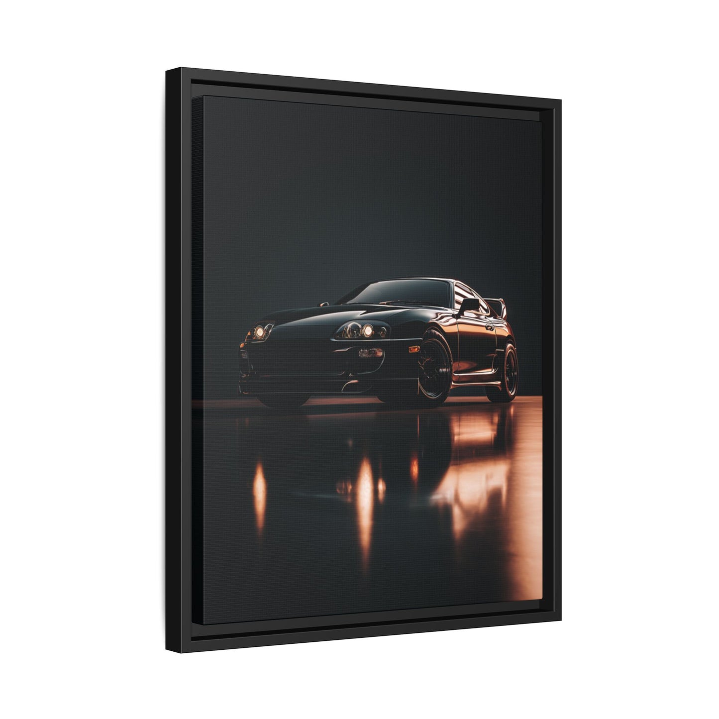 Toyota Supra MK4 – JDM Icon Silhouette | Luxury Matte Canvas