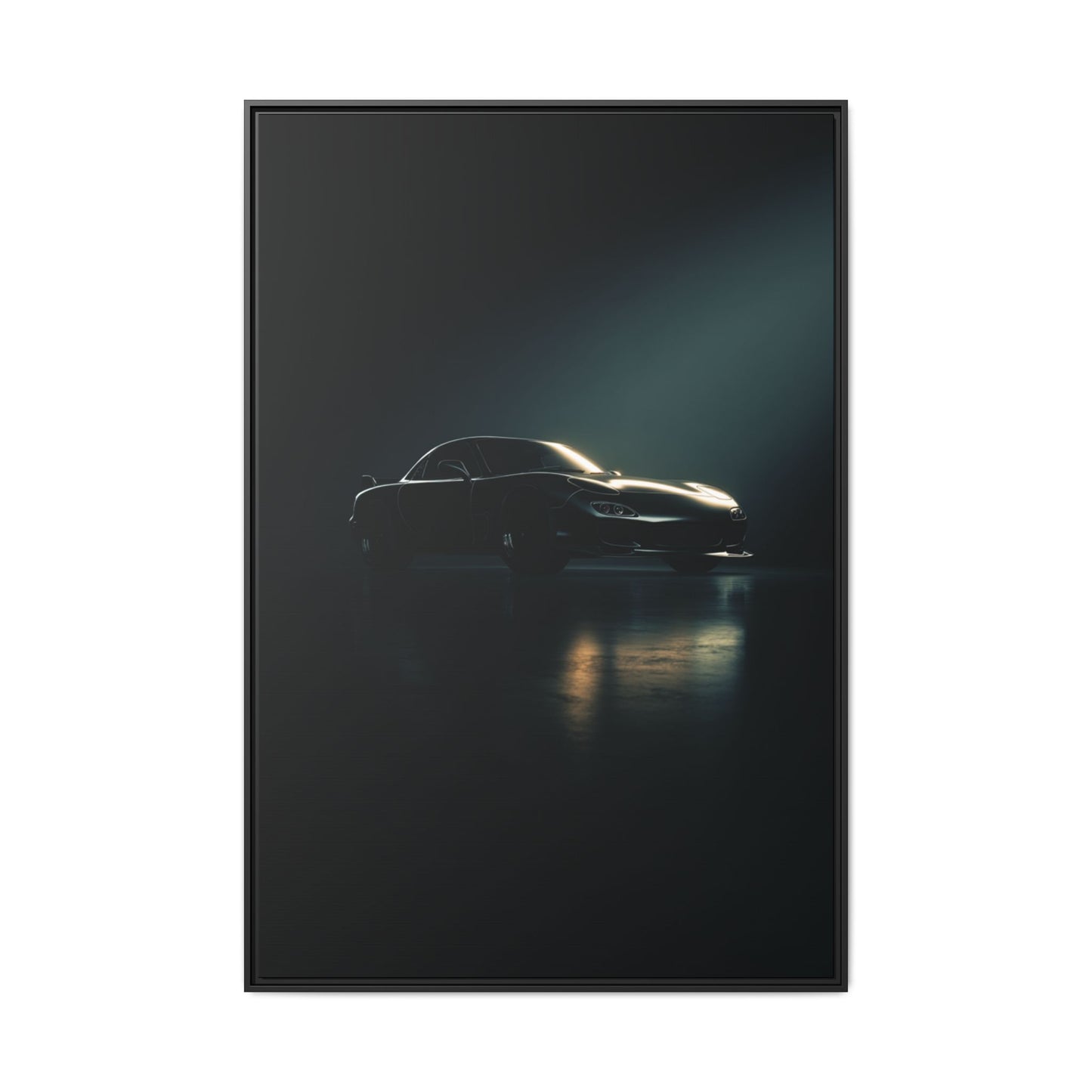 Mazda RX-7 FD – Rotary Legend Silhouette | Luxury Matte Canvas