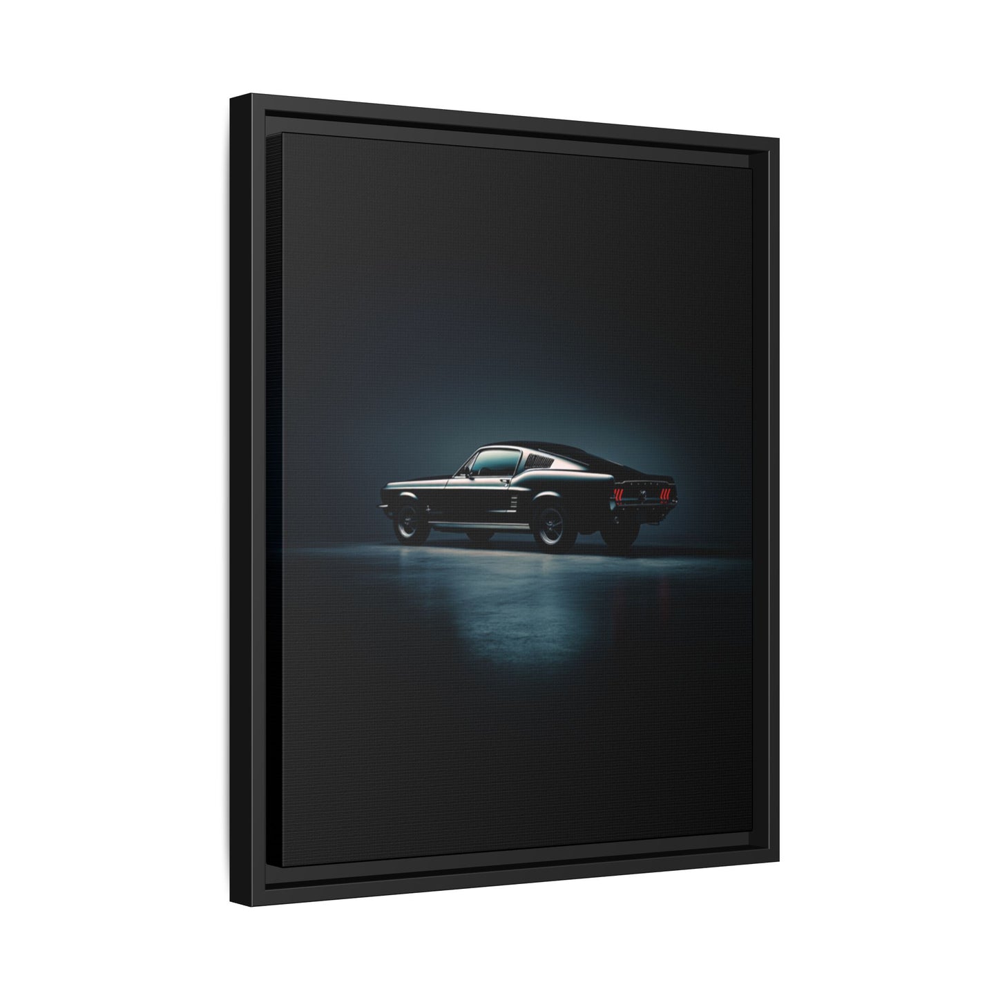 1967 Ford Mustang – Classic Muscle Silhouette | Luxury Matte Canvas
