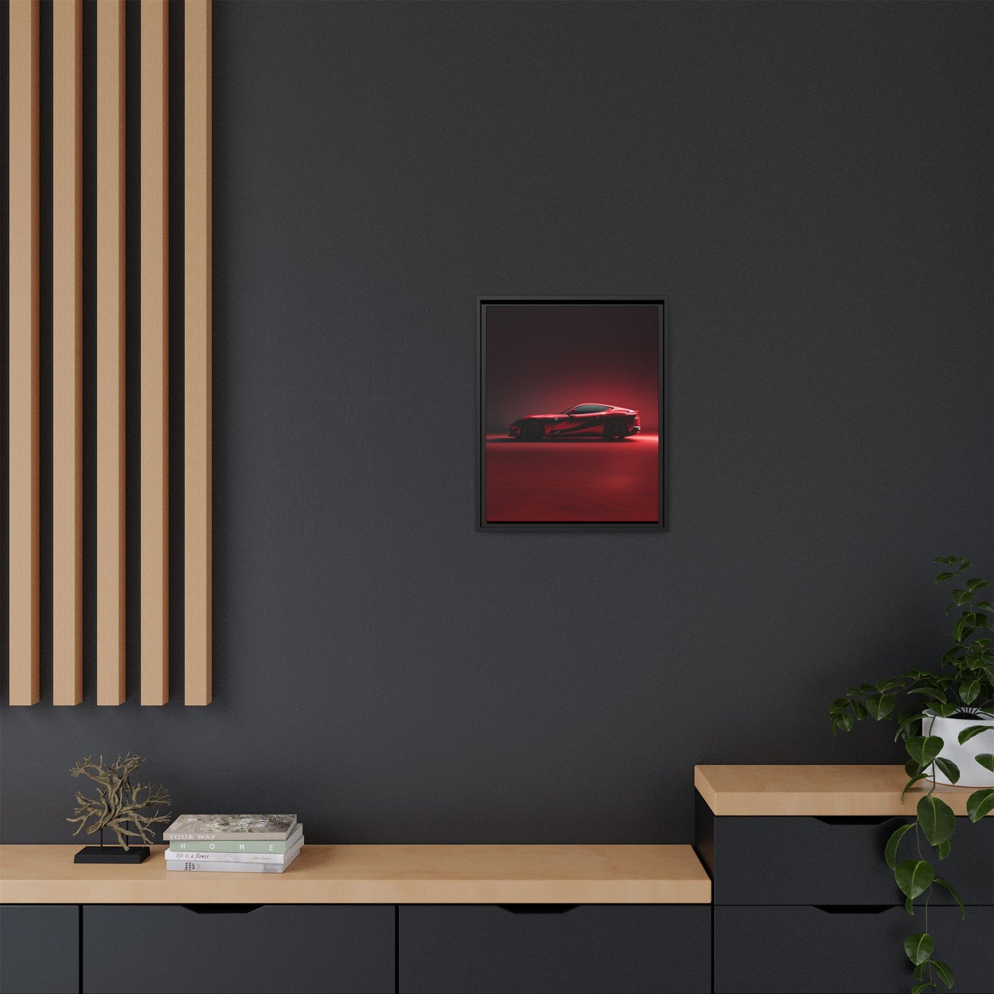Ferrari 812 Superfast – V12 Silhouette | Luxury Matte Canvas
