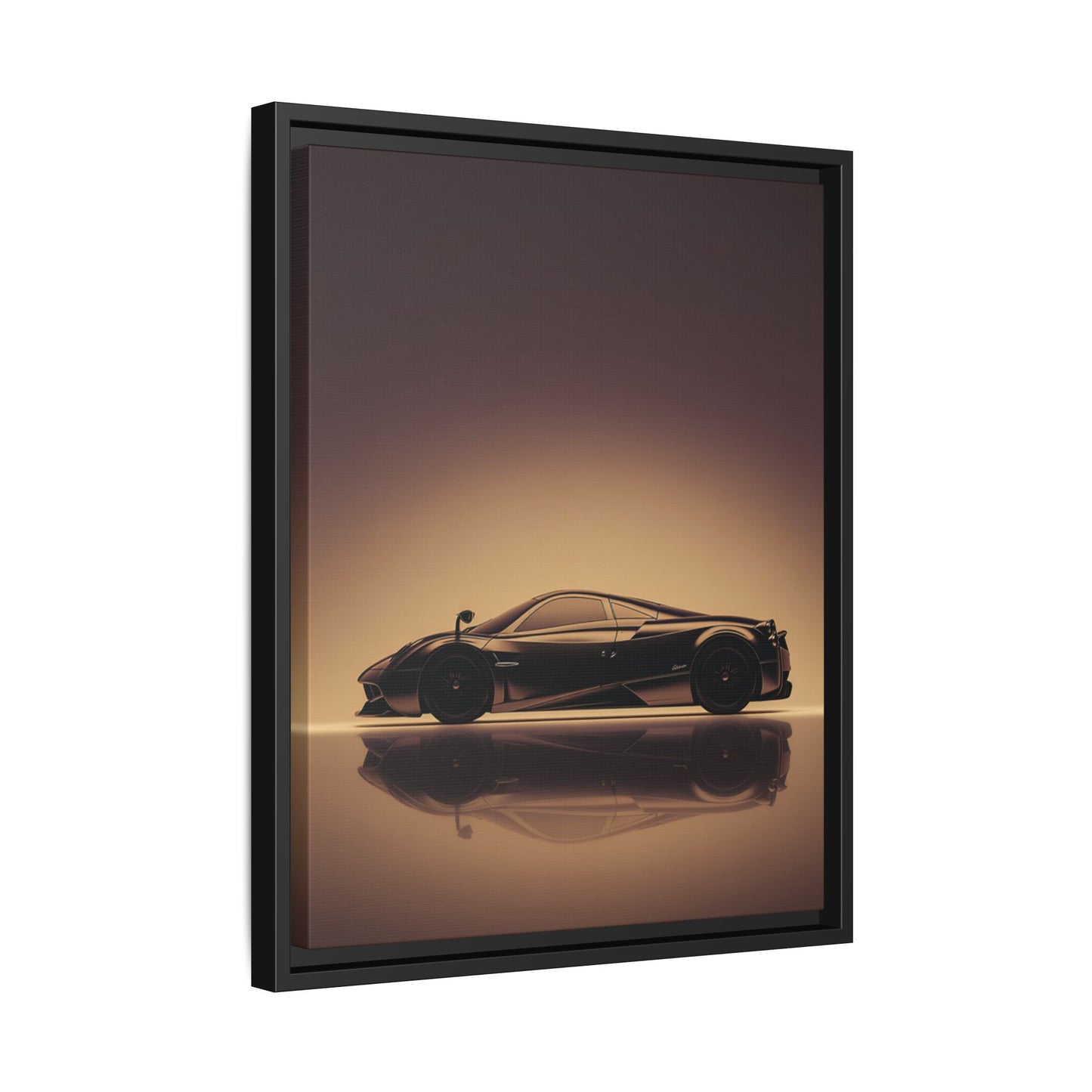 Pagani Huayra – Airflow Silhouette | Luxury Matte Canvas